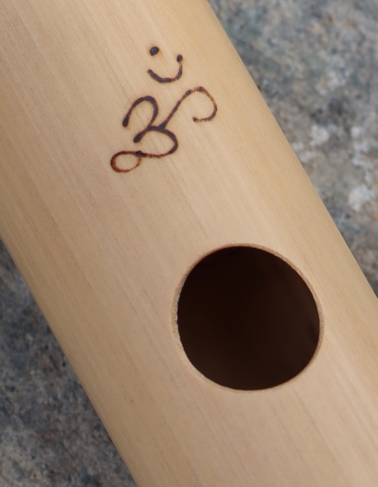 Bansuri Flöte Bambus A# 432 hz inkl. Hartschalenköcher