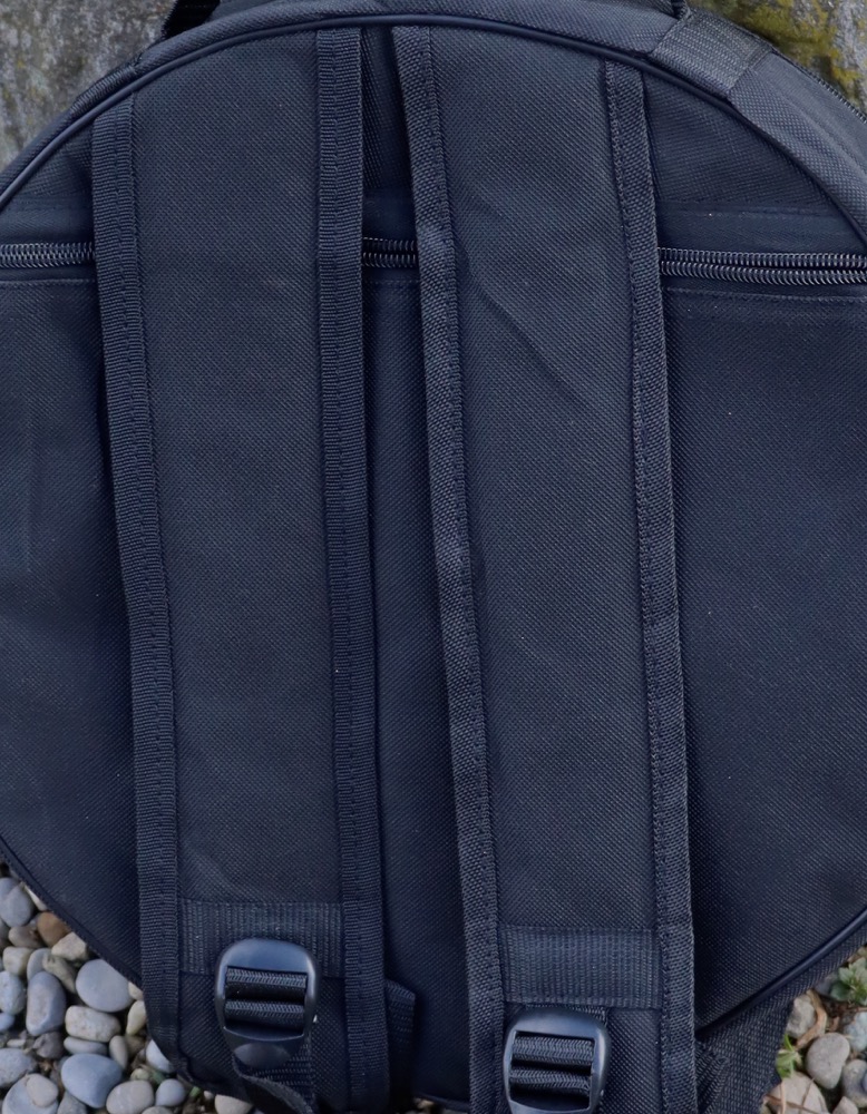 Trommeltasche Adler mit Rucksackgurten 35 cm