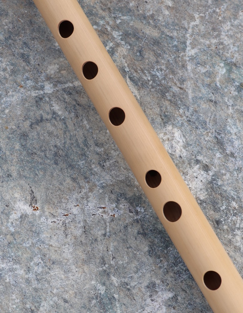 Bansuri Flöte Bambus A# 432 hz inkl. Hartschalenköcher