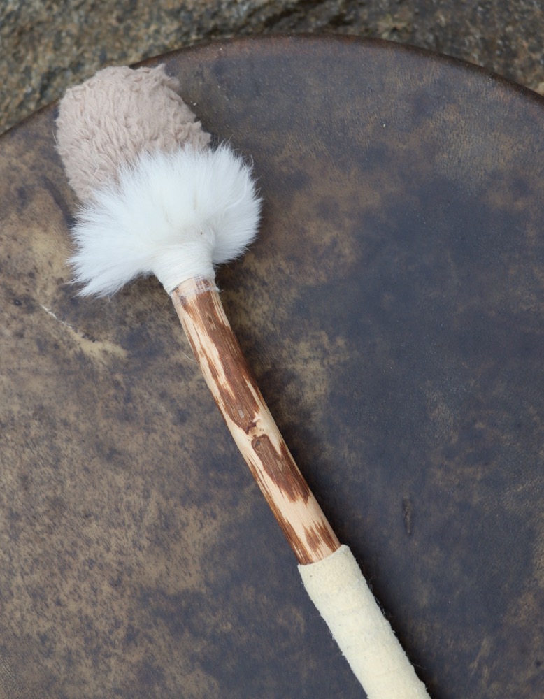 Vollmondritual Trommel Dez 25 Rothirsch Bulle 41 cm