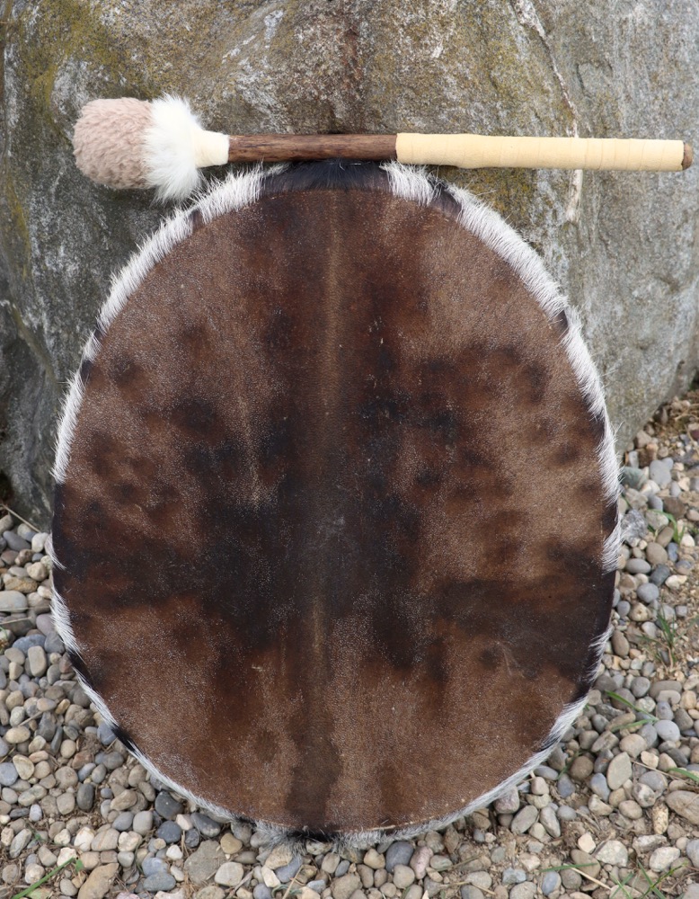Schananen Trommel Vollmond Juli 25 Ziege oval 46/37 cm