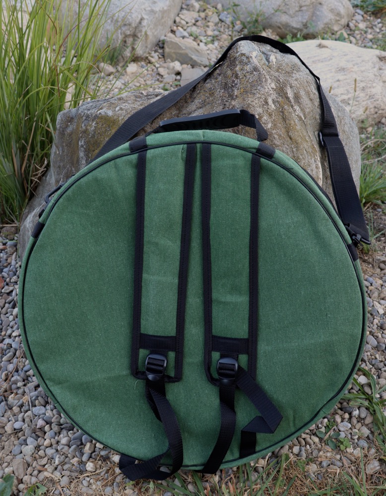 Trommeltasche Hanfstoff Trommelgrösse 50 cm