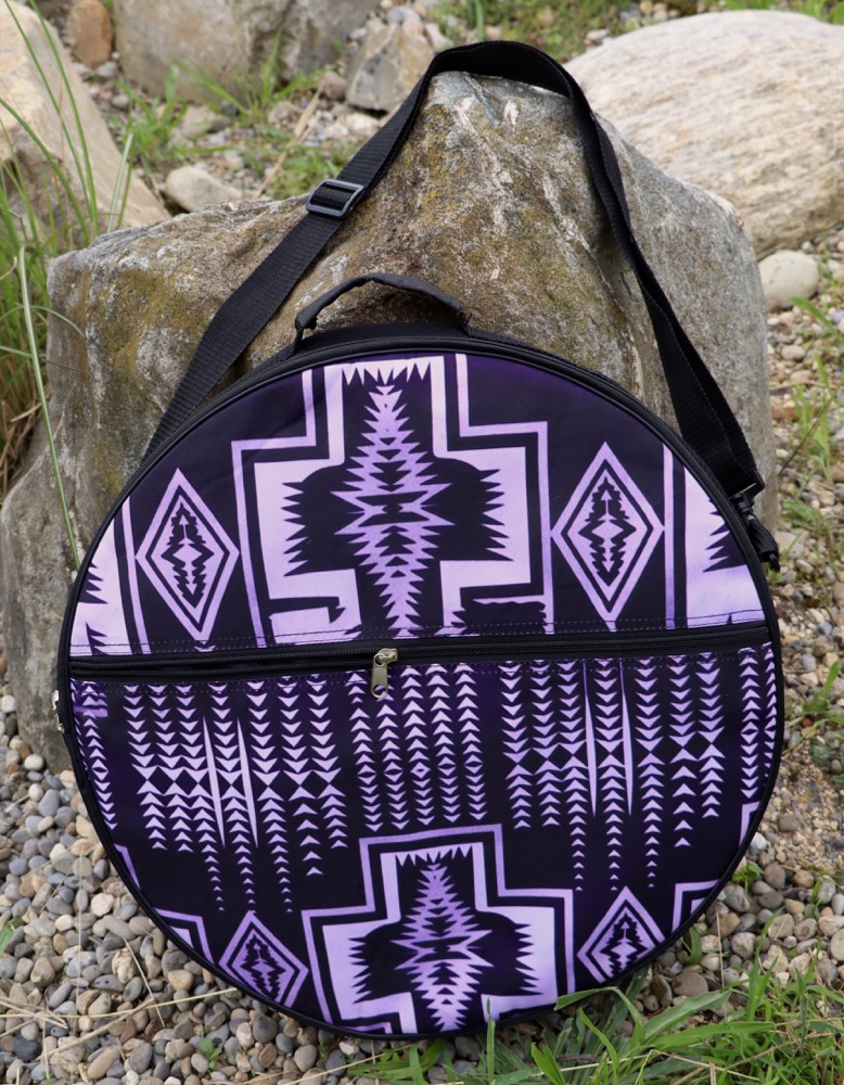 Trommeltasche mit excellentem Muster Trommelgrösse 45-47 cm
