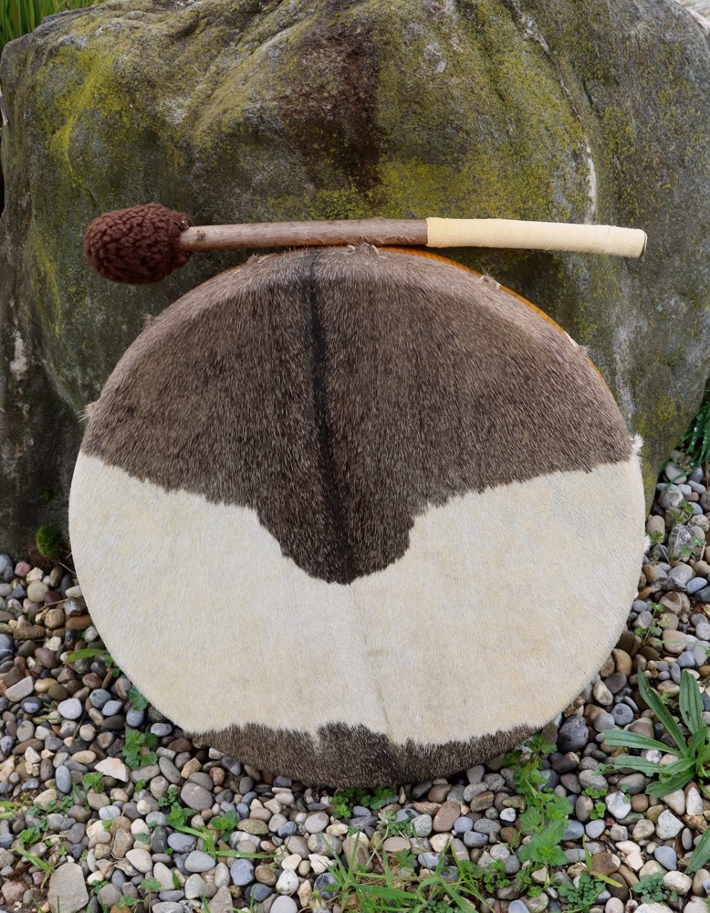 Schamanen Trommel Ziege fnished by DigiDrum 39 cm