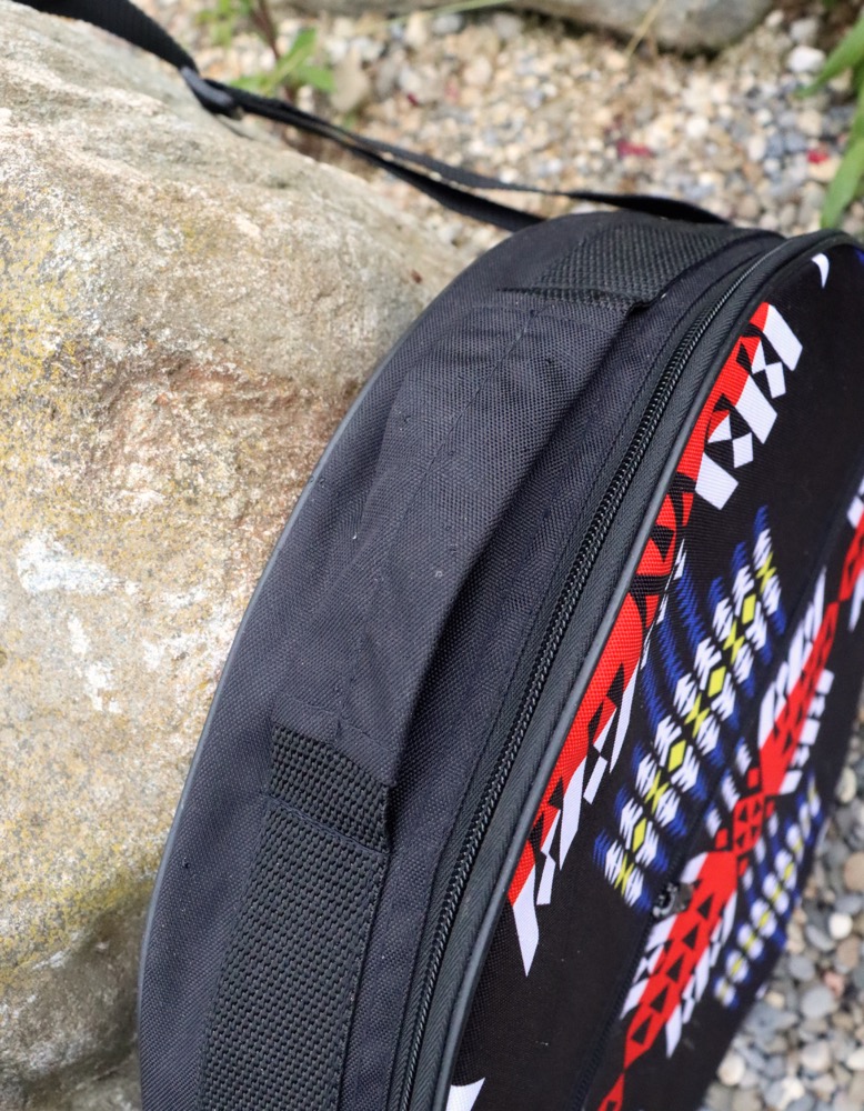 Trommeltasche mit excellentem Muster Trommelgrösse 45 cm 