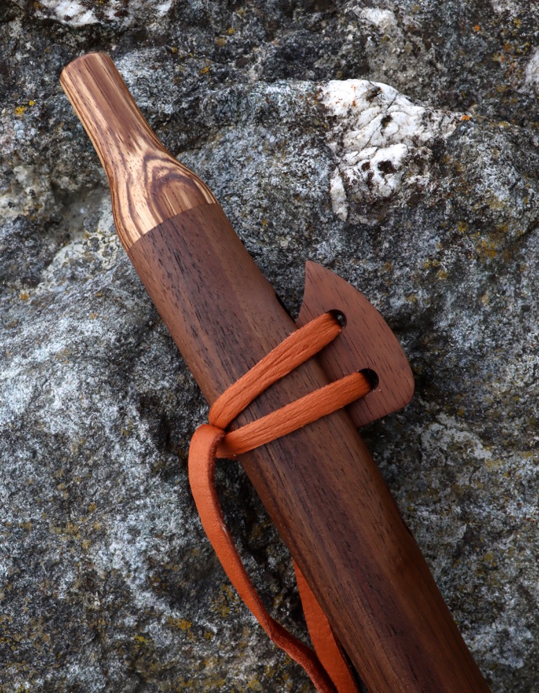 native american flute Schwarznuss f# moll