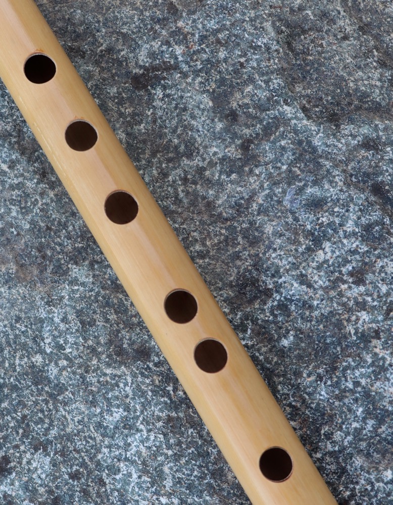 Bansuri Flöte Bambus D 432 hz