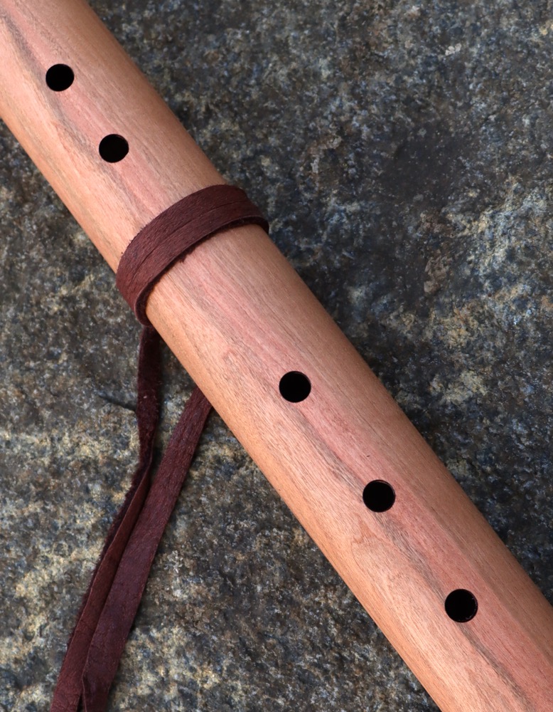 native american flute B 432 hz Kirschholz 