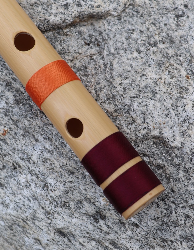Bansuri Flöte Bambus A# 440 hz inkl. Hartschalenköcher
