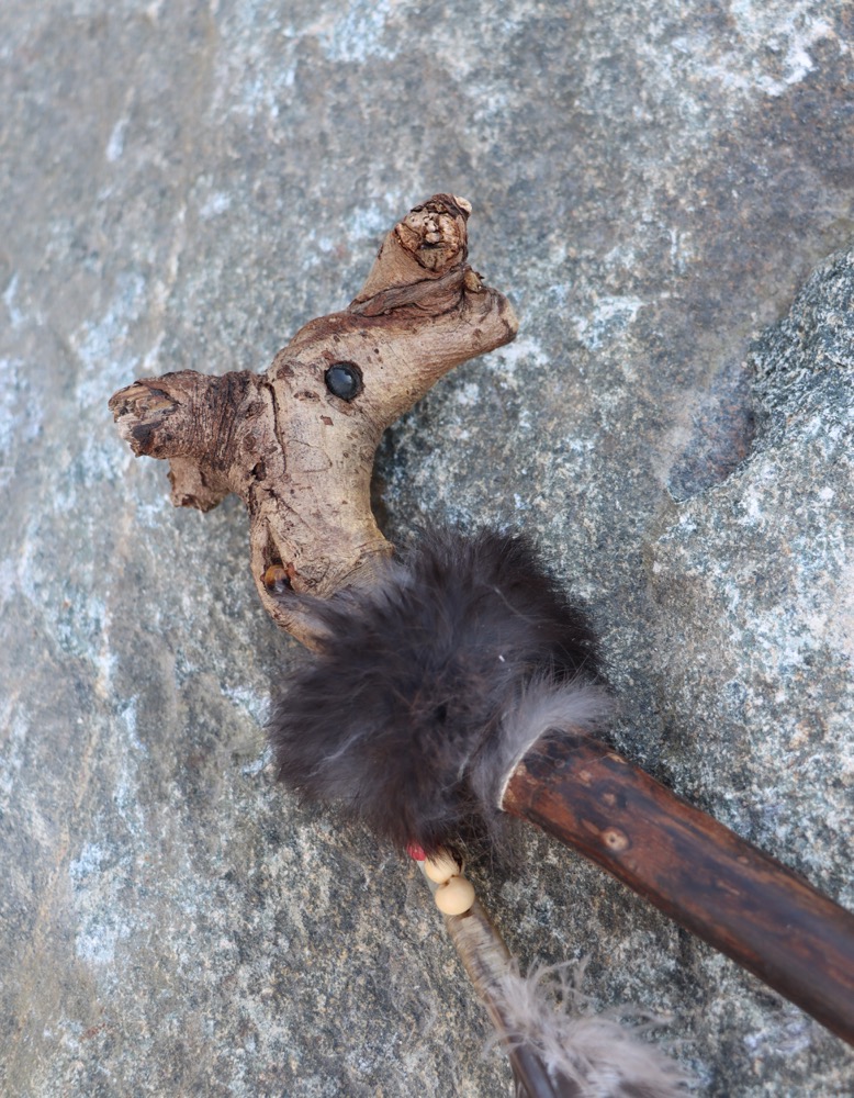 Sprechstock Ritualstab DigiDrum Dragonhead Vollmond 