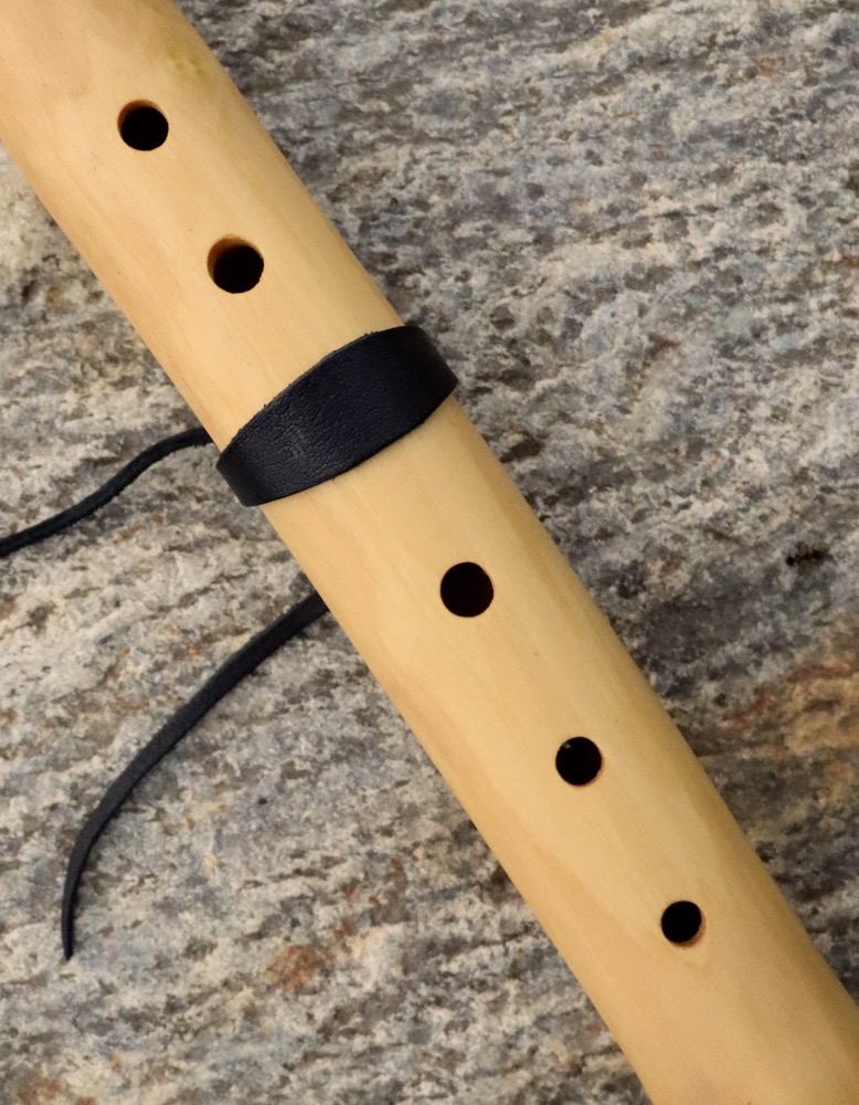 Gebetsflöte Hartriegel G Flöte  red Jasper 440 hz 