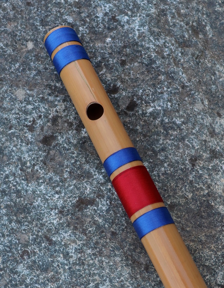 Bansuri Flöte Bambus E 432 hz