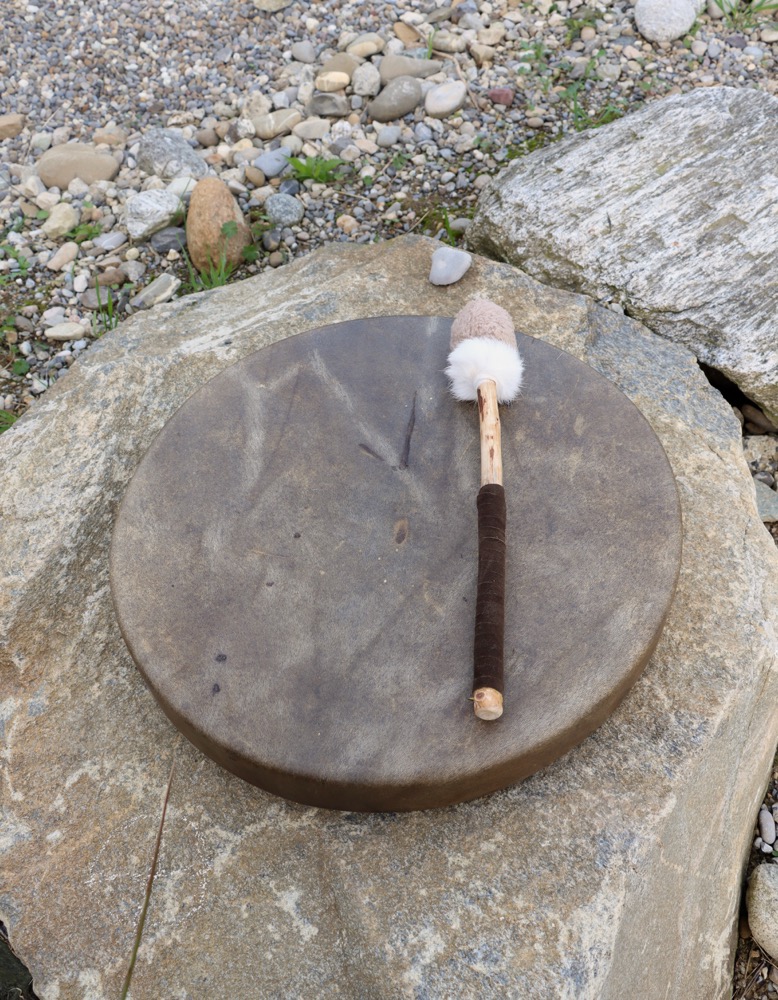Schamanentrommel 51 cm Rothirsch Bulle