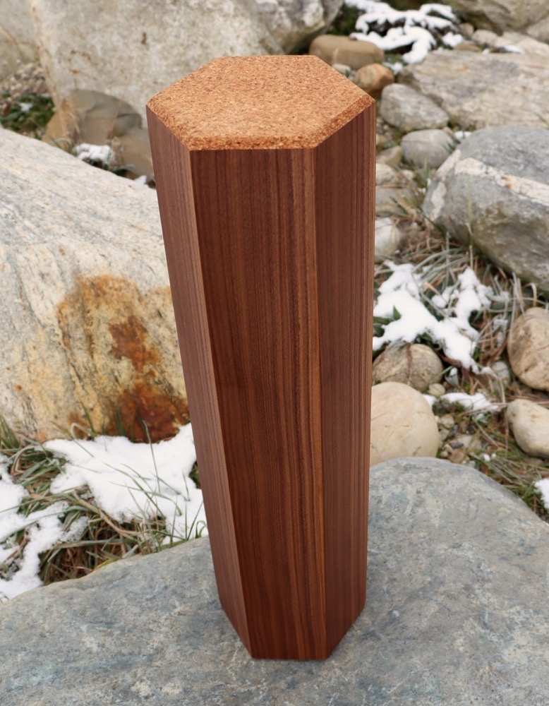  Regenklangsäule Walnuss 61.5 cm 12.10 Min.