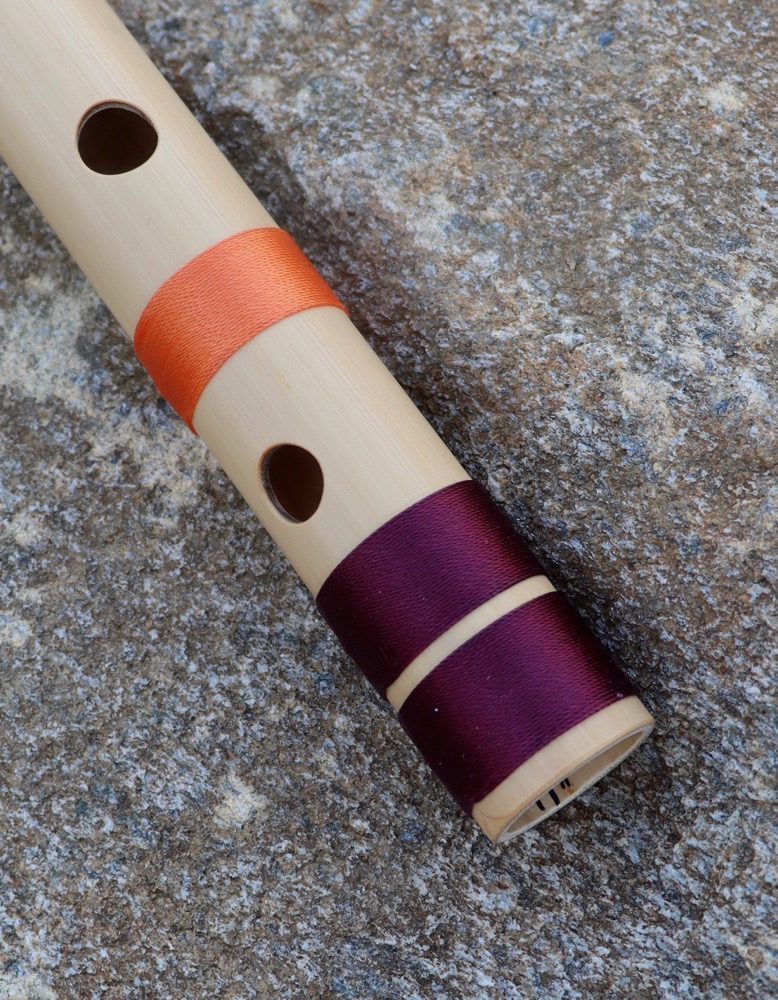 Bansuri Flöte Bambus A# 440 hz inkl. Hartschalenköcher 