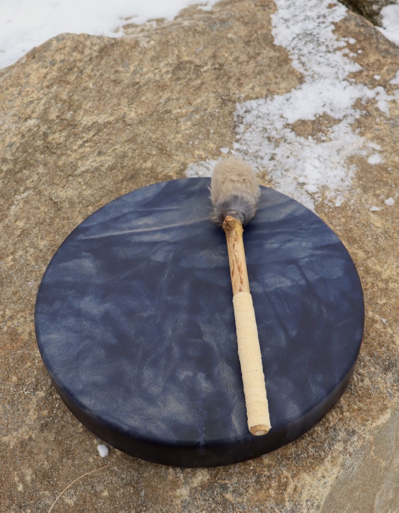 Schamanen Trommel Vollmond Jan 26 Ziege 36 cm