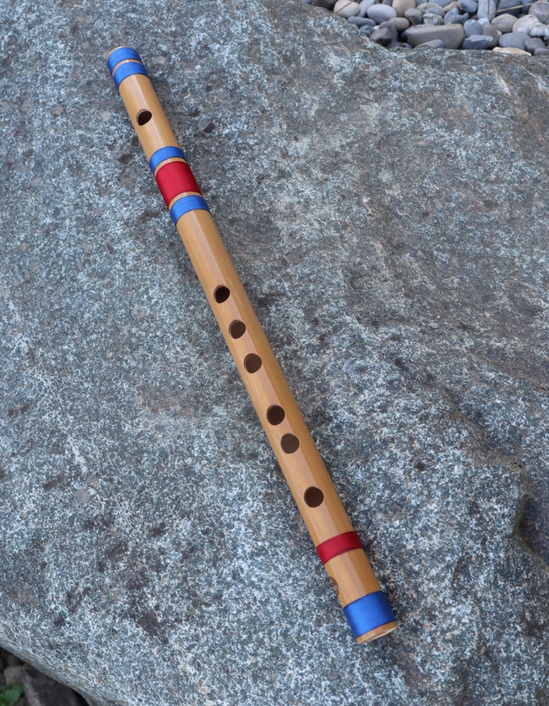 Bansuri Flöte Bambus E 432 hz