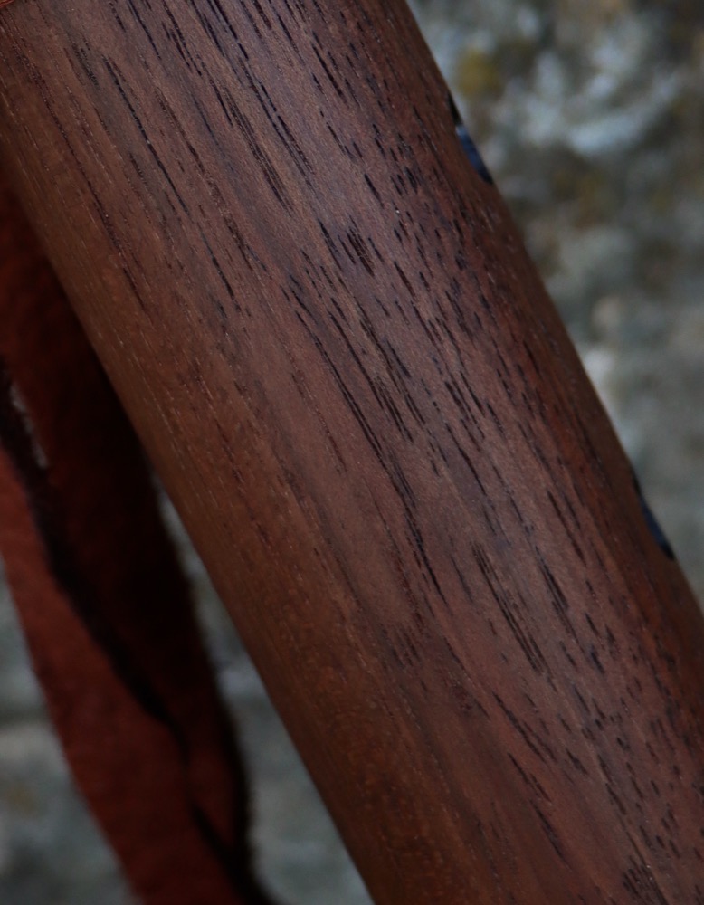 native american flute "Bärenkraft" Schwarznuss E 432 hz 