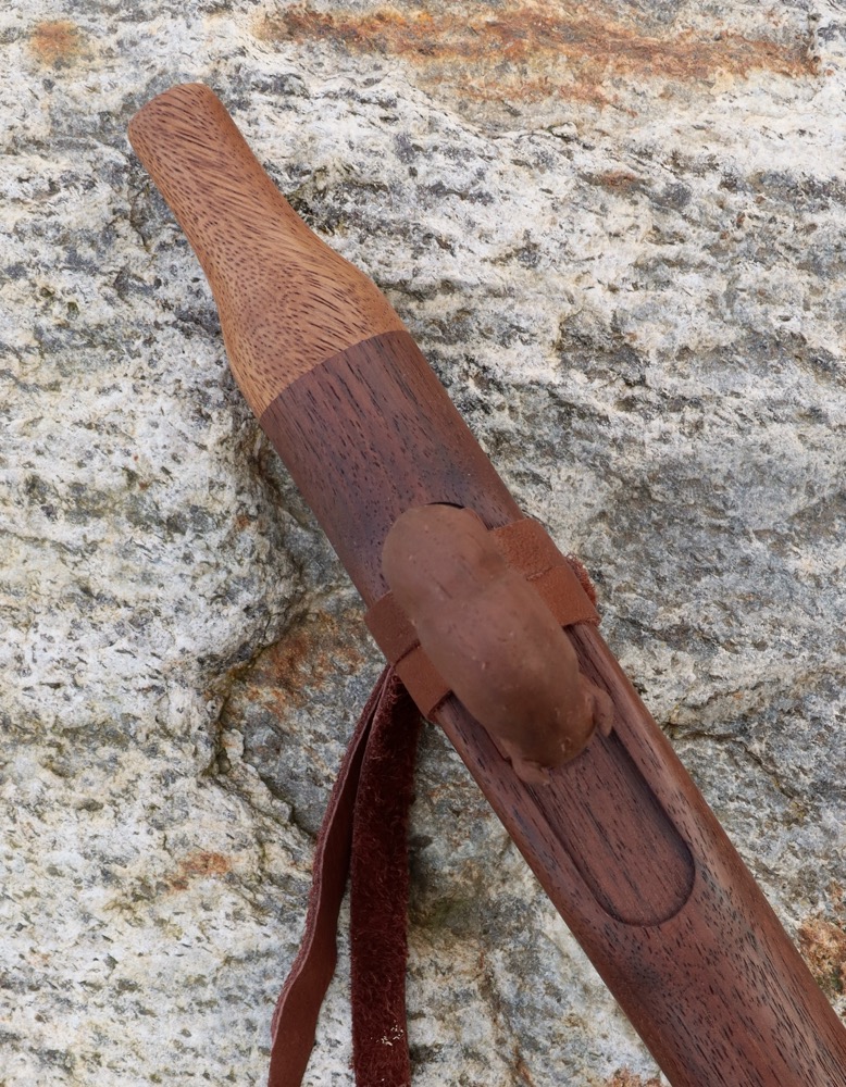 native american flute Schwarznuss Bison G 432 hz