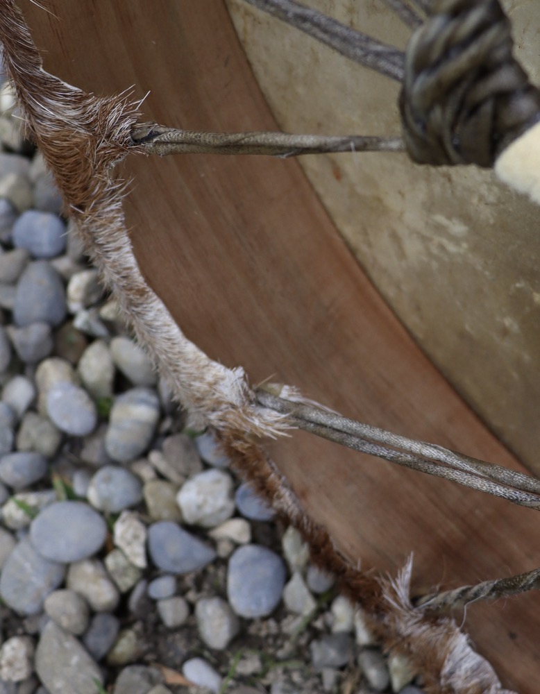 Schamanen Trommel Neumond Dez. 25 Ziege 46 cm