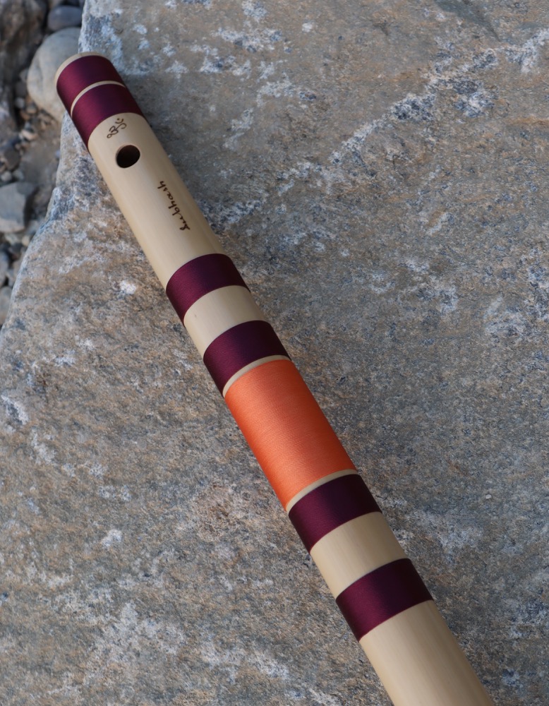 Bansuri Flöte Bambus Bass D 432 hz
