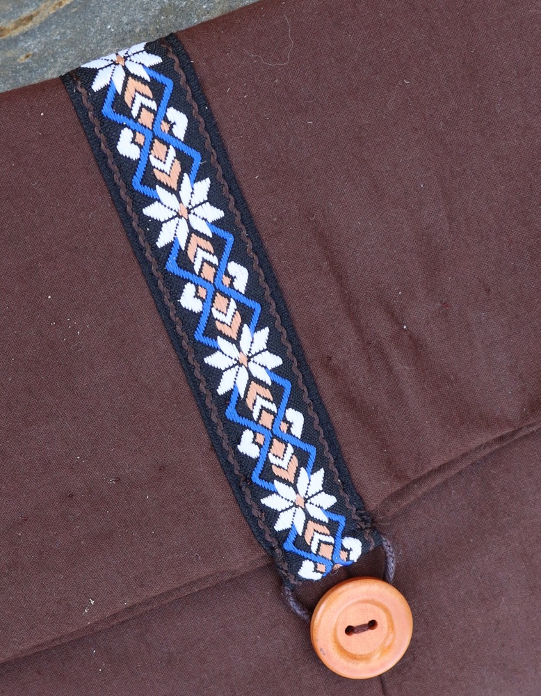 Didgeridoo Hülle mit Schultergurt braun 135 cm