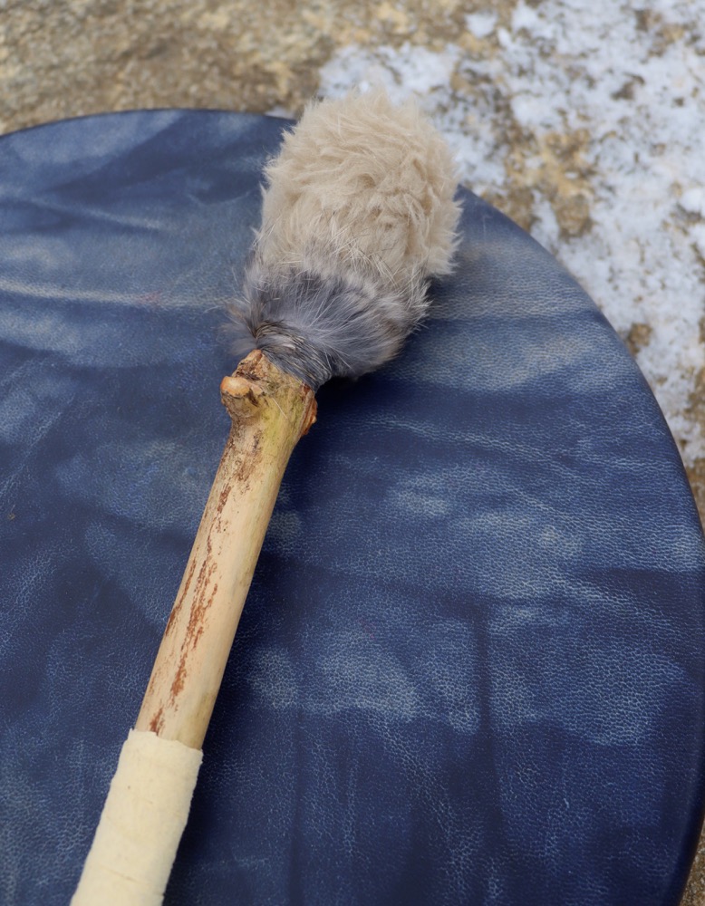 Schamanen Trommel Vollmond Jan 26 Ziege 36 cm