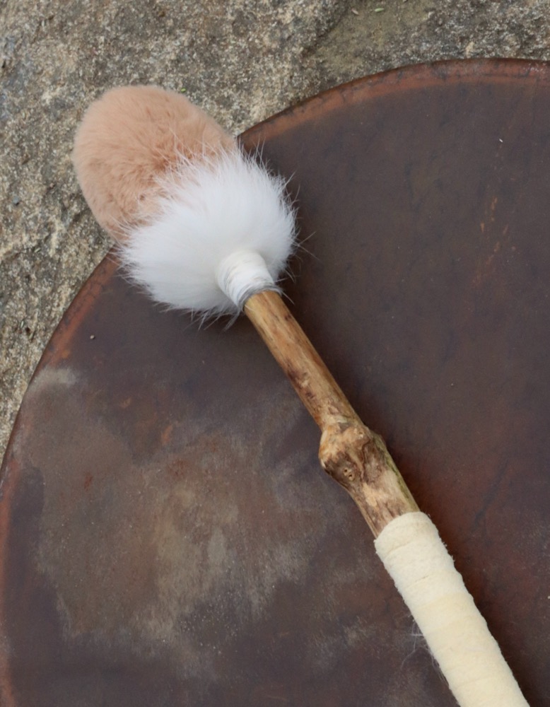 Schamanen Trommel  Vollmond Mai Pferd 35,5 cm 