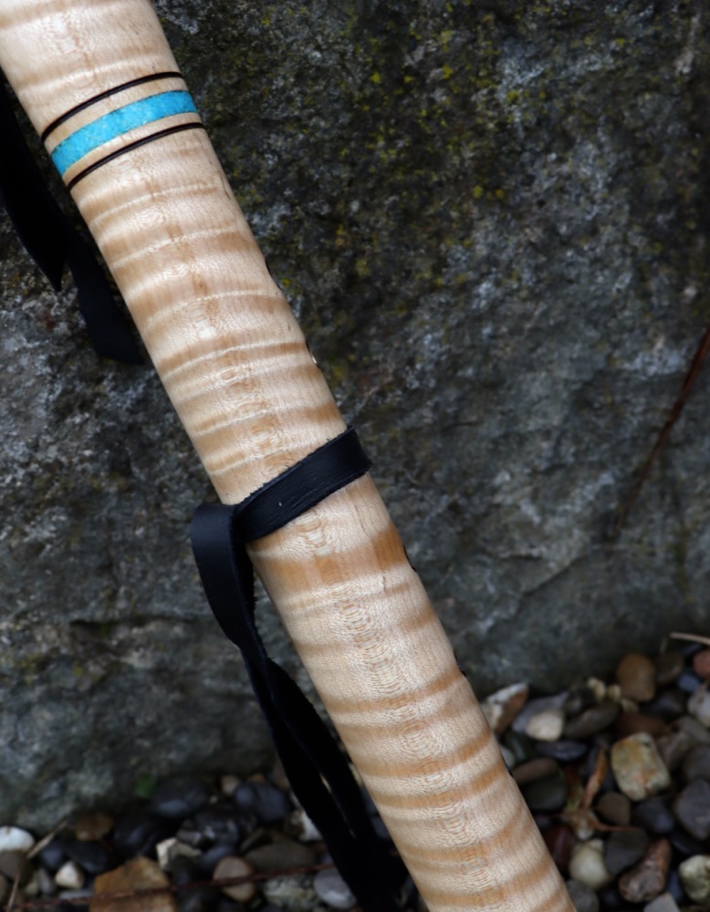 Liebhaberflöte Ahorn Riegelwuchs Kolibri f# moll 432 hz 