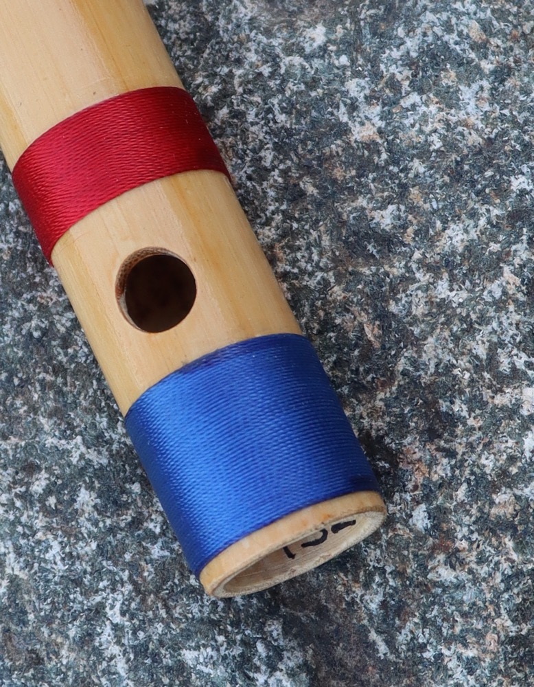 Bansuri Flöte Bambus D 432 hz