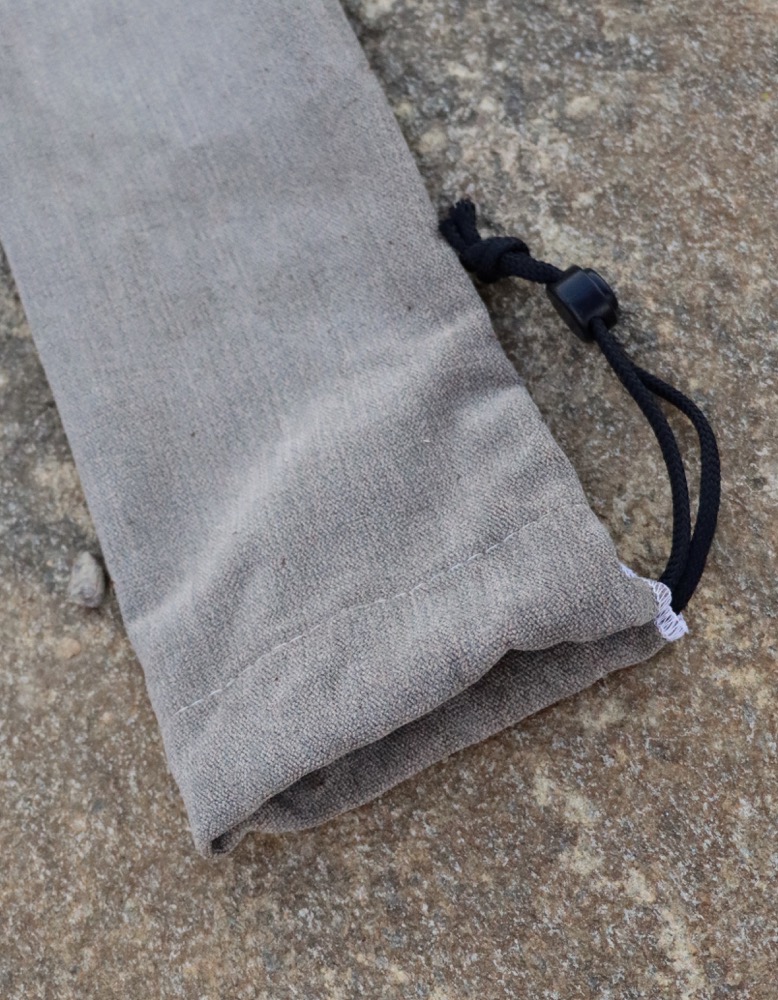 Flötenhülle aus starkem Stoff  57 cm 