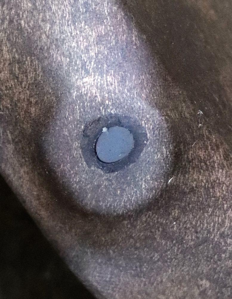 Edelstein Trommel Vollmond Feb. 26 Rothirsch Kuh 35,5 cm