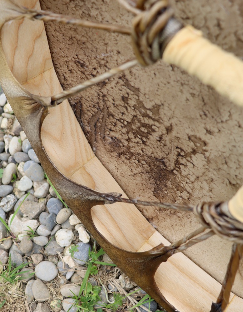 Vollmondritual Trommel Okt. 25 Rothirsch Bulle 50 cm