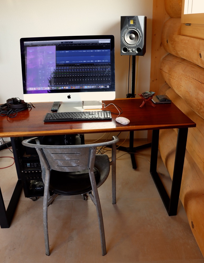 Studioaufnahmen in Blockhaus-Ambiente