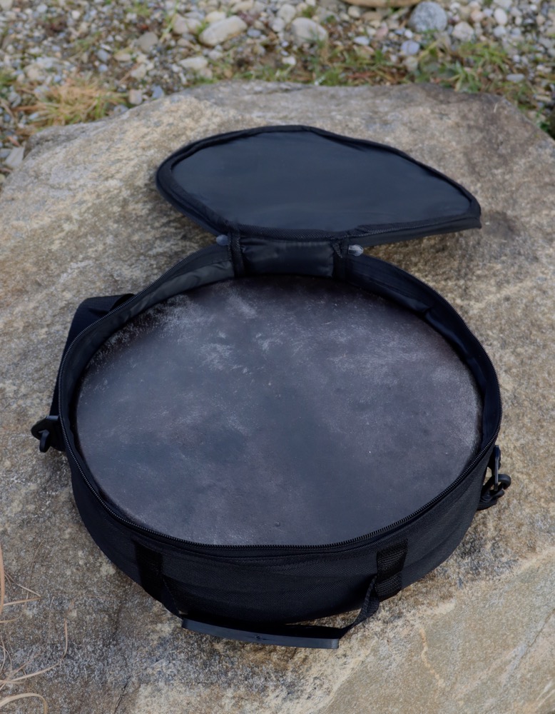 Trommeltasche Adler mit Rucksackgurten 35 cm