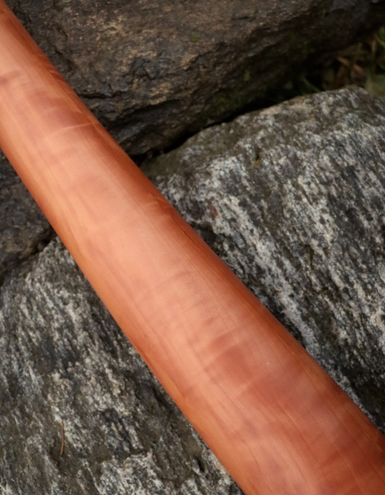 Didgeridoo Highend aus Birnholz 139 cm F# 432 hz