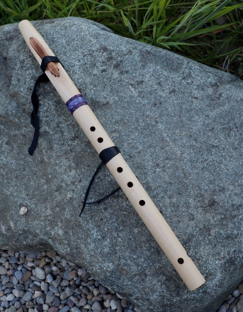 Gebetsflöte Ahorn   f# moll 440 hz