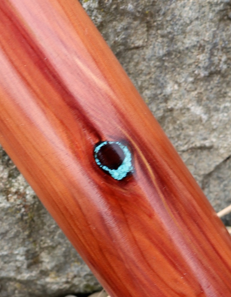 native american flute Bass D moll aromatic Zeder 