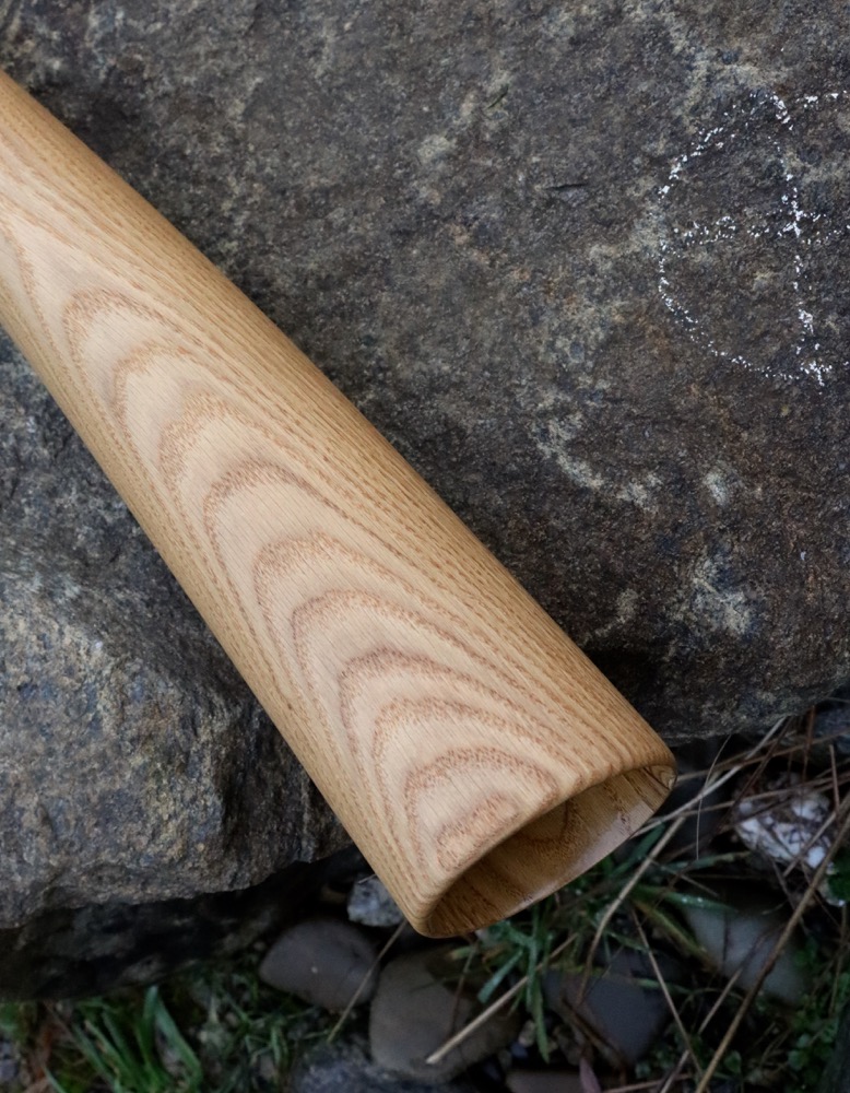 Didgeridoo Highend Eiche C# 432 hz 151 cm