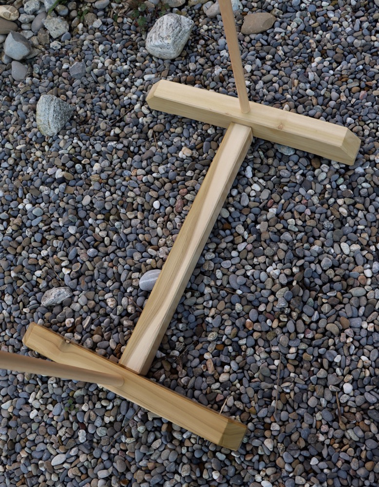 Gongständer Holz Gongdurchmesser 40-50 cm