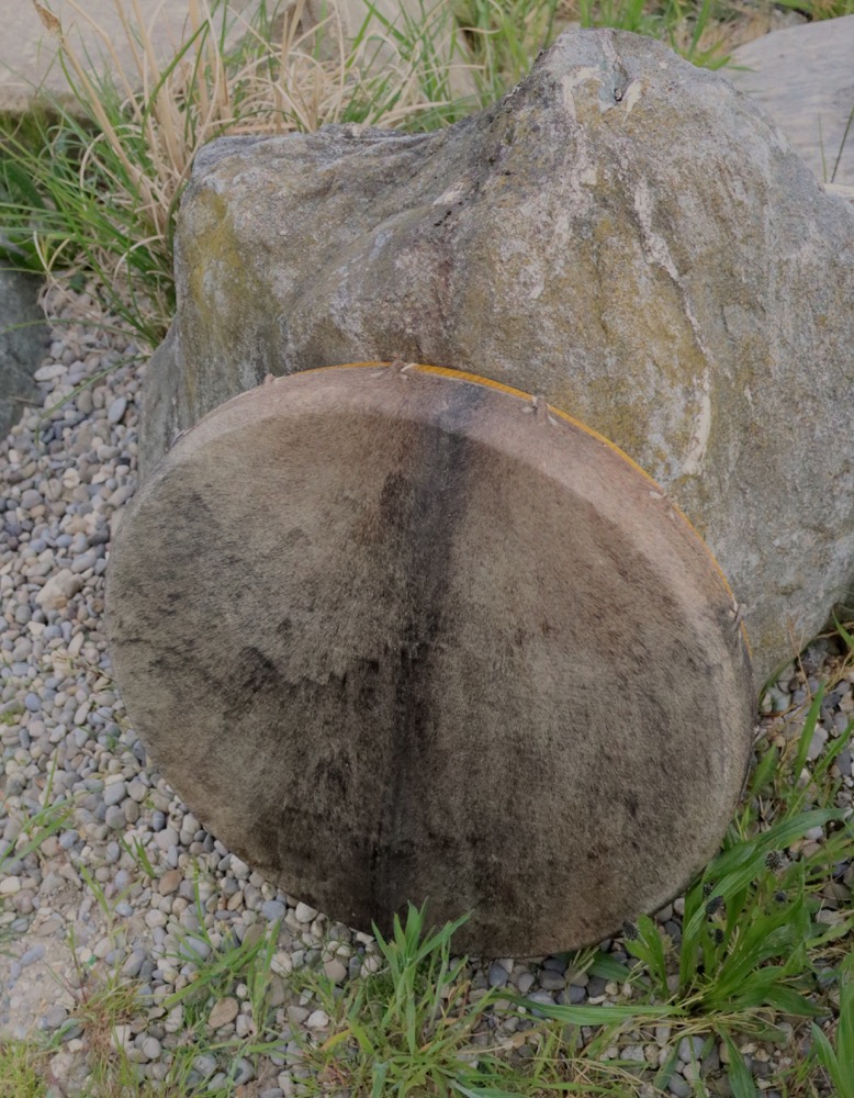 Schamanen Trommel Ziege fnished by DigiDrum 45 cm
