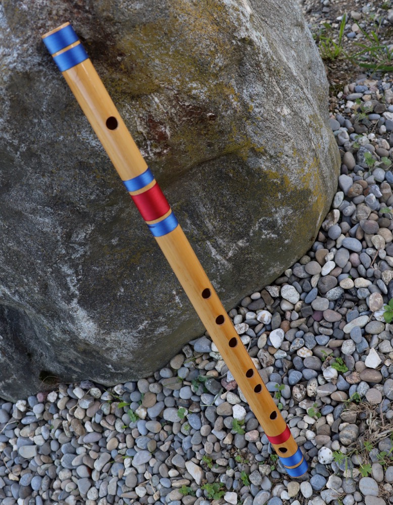 Bansuri Flöte Bambus B 432 