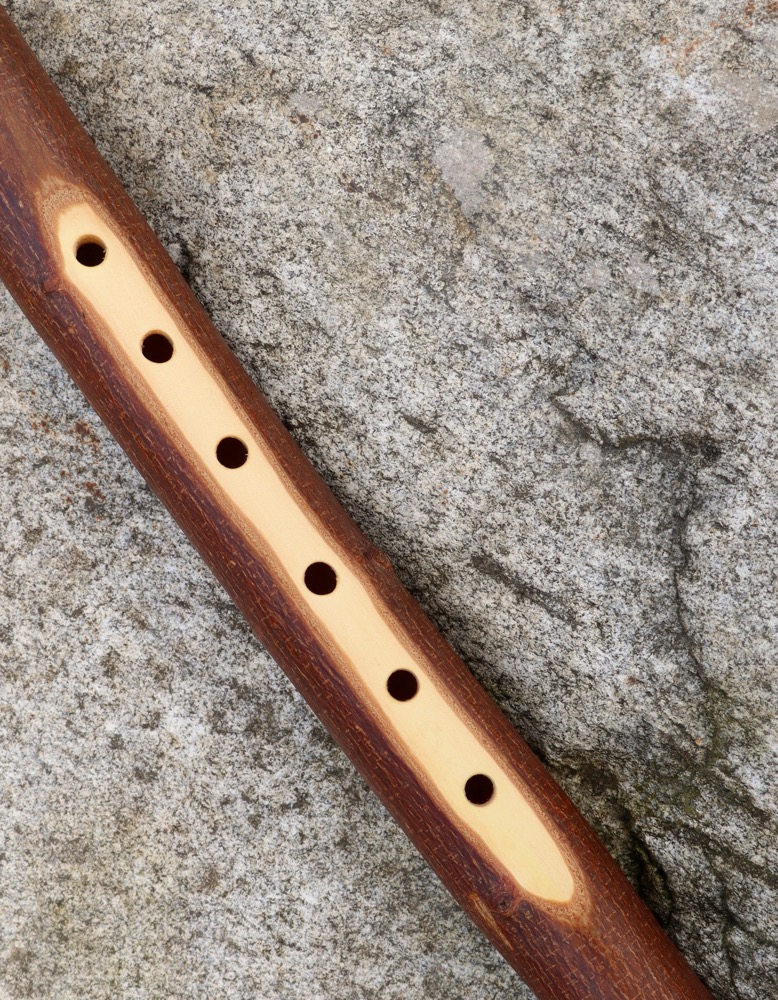 AKTION! Gebetsflöte Hartriegel f# Flöte 440 hz 