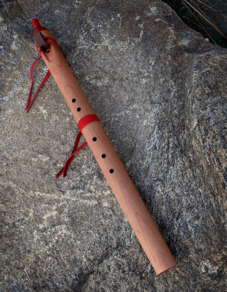 native american flute Kirschholz Bass C 432 hz