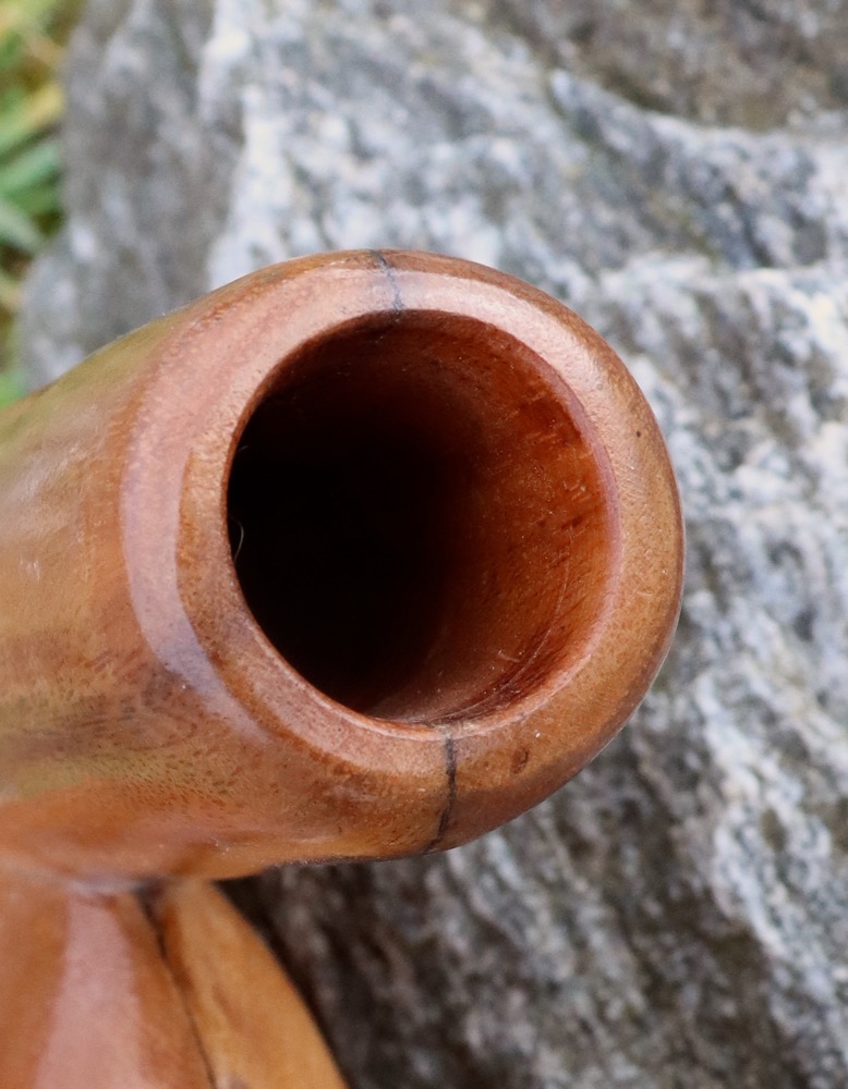 Schlangen Didgeridoo bemalt D# 432 hz 