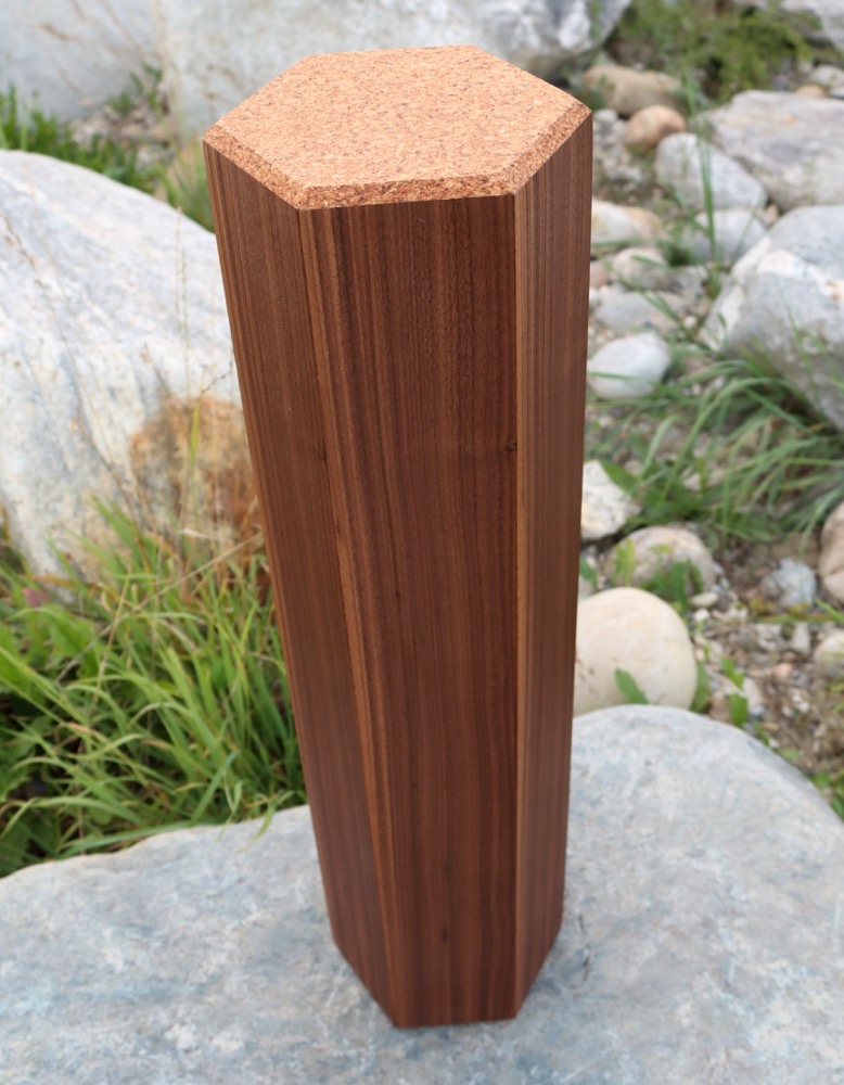 Regenklangsäule Walnuss 61.5 cm 12.53 Min.