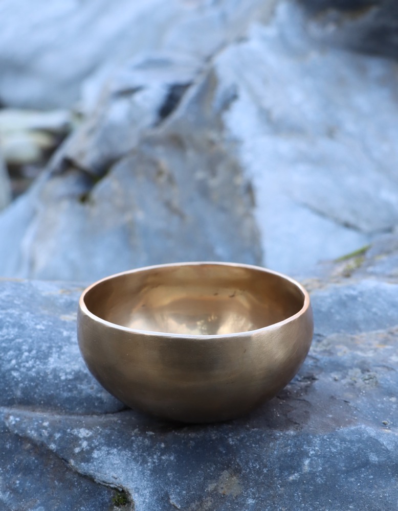 Planetenschale Merkur  10 cm inkl. Schlägel und Kissen 