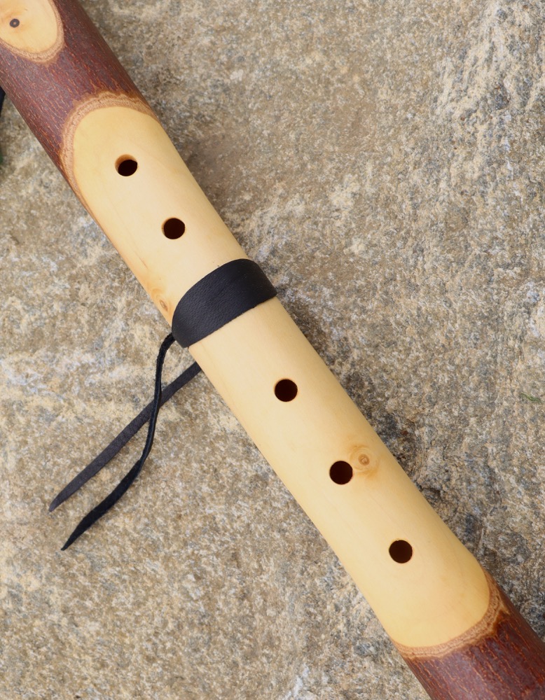 AKTION! Indianerflöte Hartriegel Jade Kugeln f# 432 hz