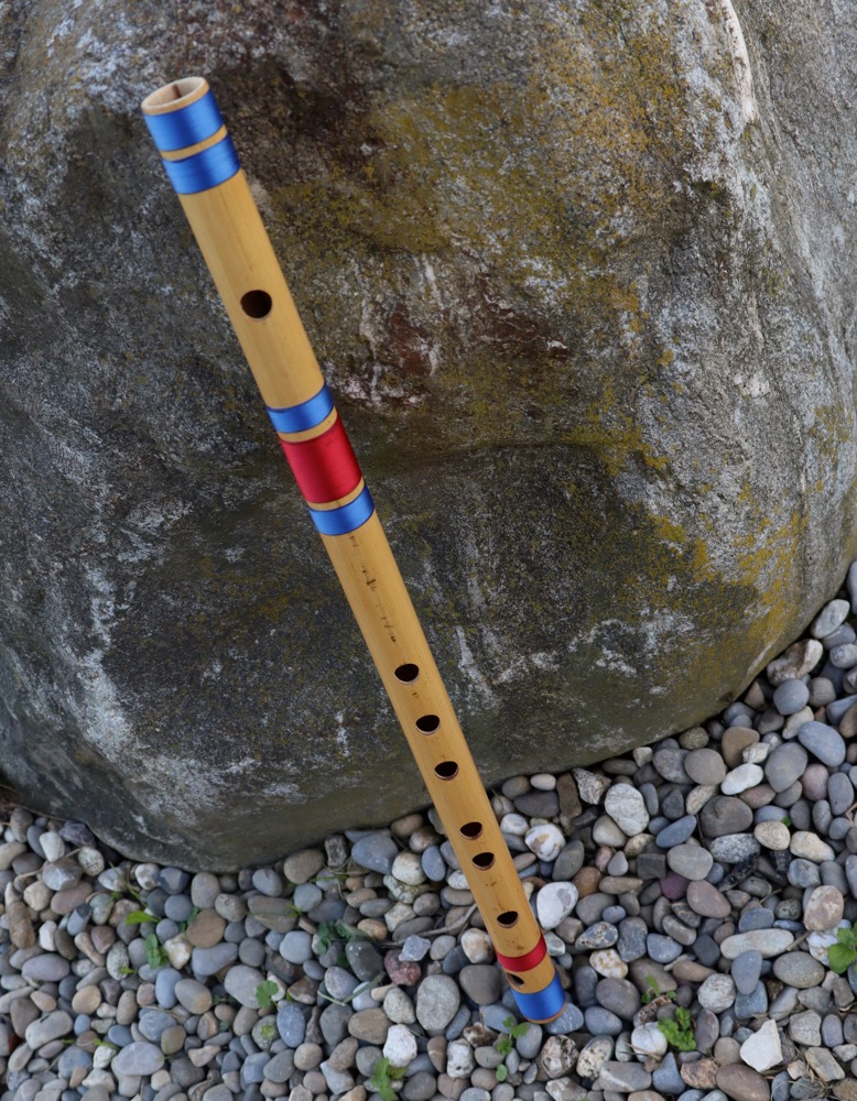 Bansuri Flöte Bambus C# 432 Hz