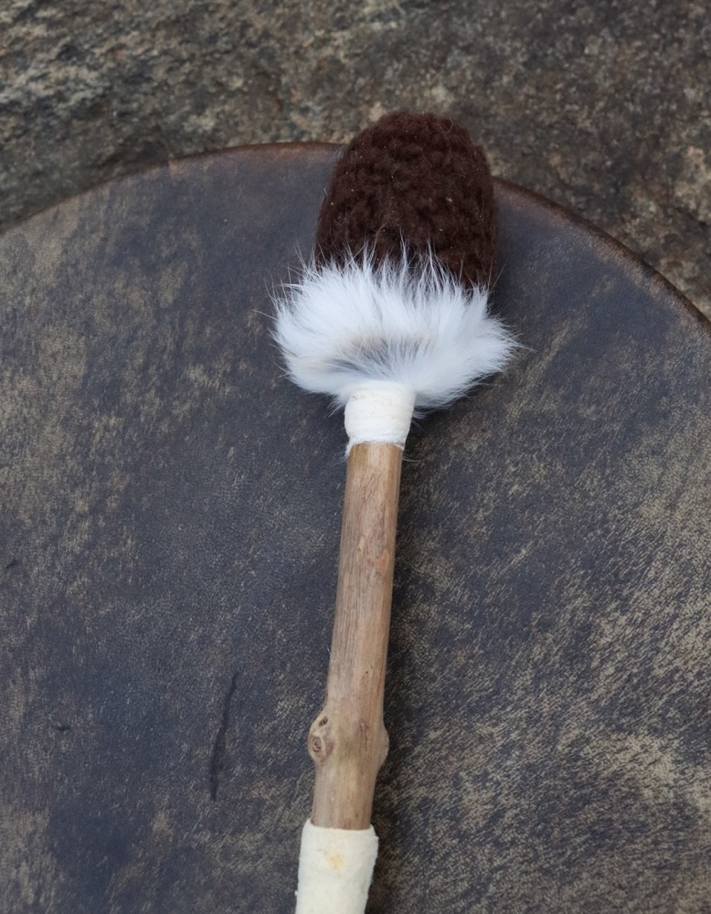 Schamanen Trommel Vollmond Feb. 26 Rothisch Bulle 35,5 cm